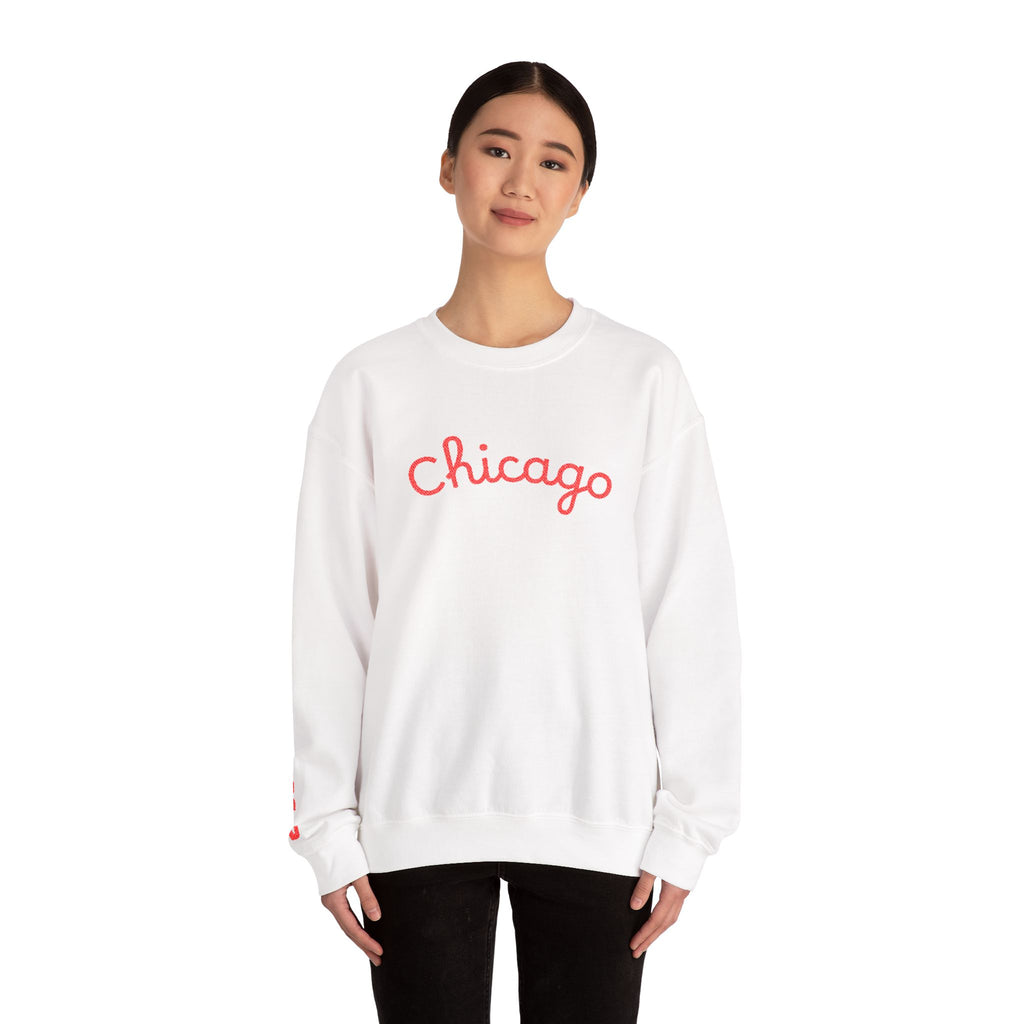 Chicago Marathon Embroidered Sweatshirt
