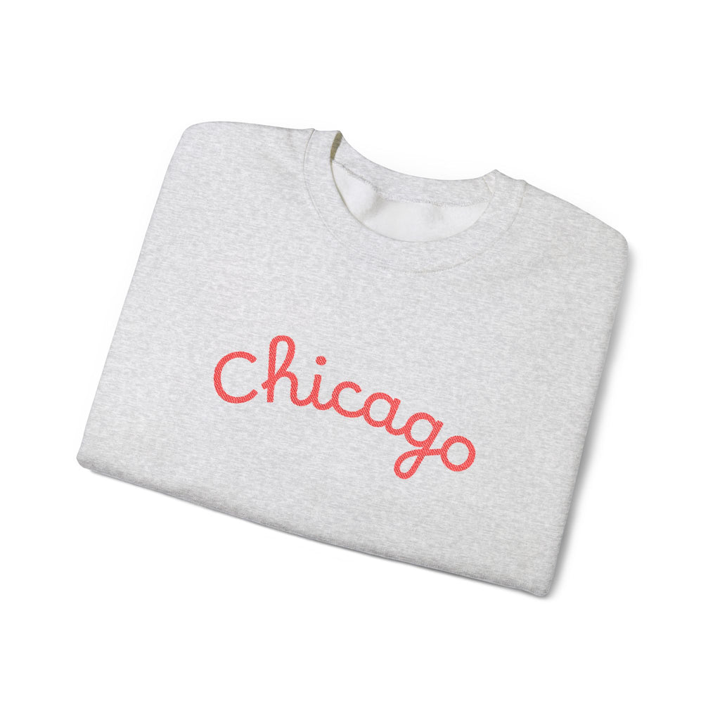 Chicago Marathon Embroidered Sweatshirt