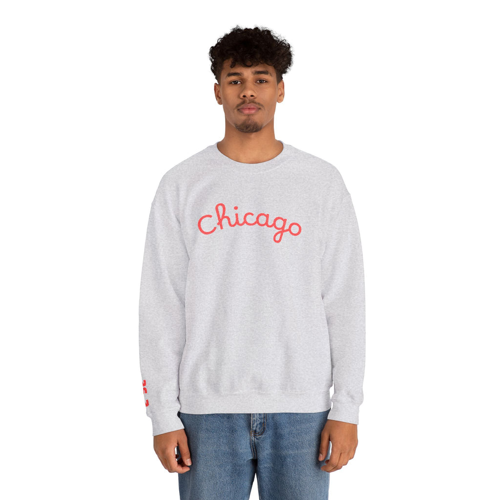 Chicago Marathon Embroidered Sweatshirt