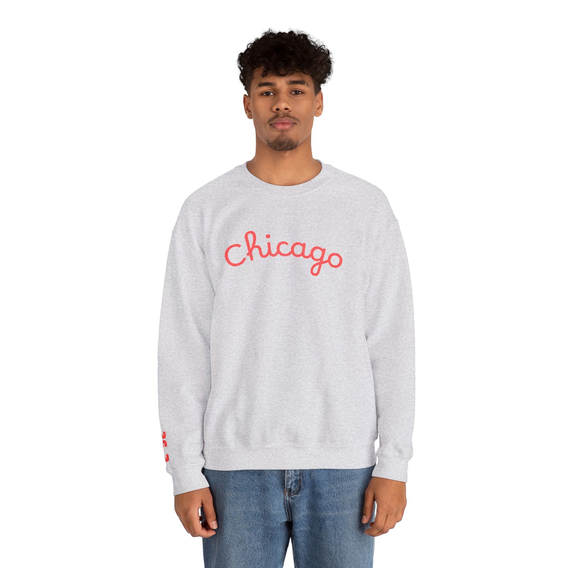Chicago Marathon Embroidered Sweatshirt