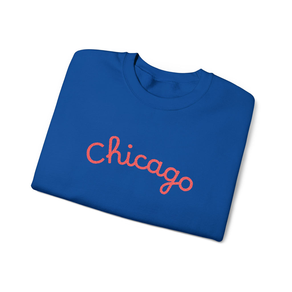 Chicago Marathon Embroidered Sweatshirt