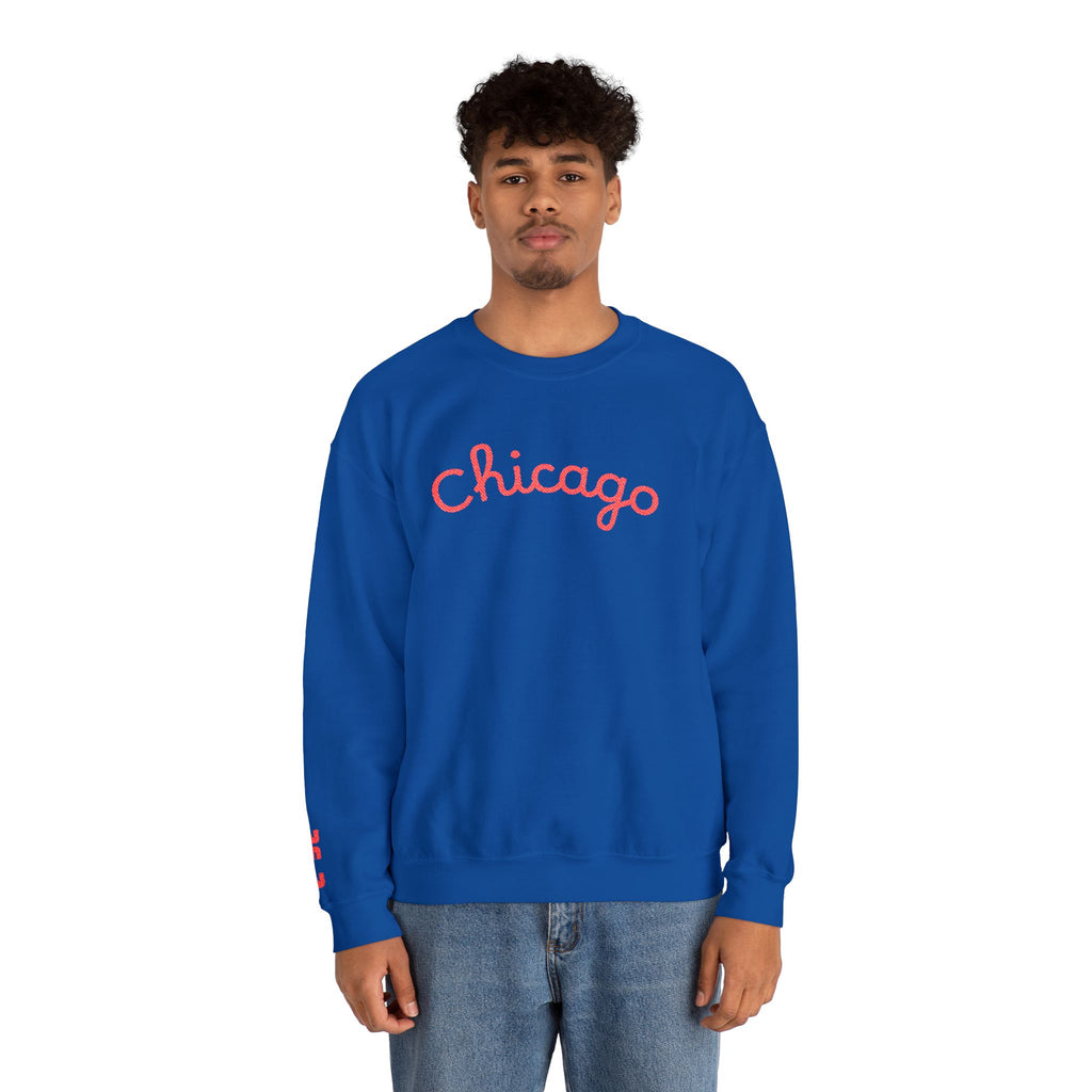 Chicago Marathon Embroidered Sweatshirt
