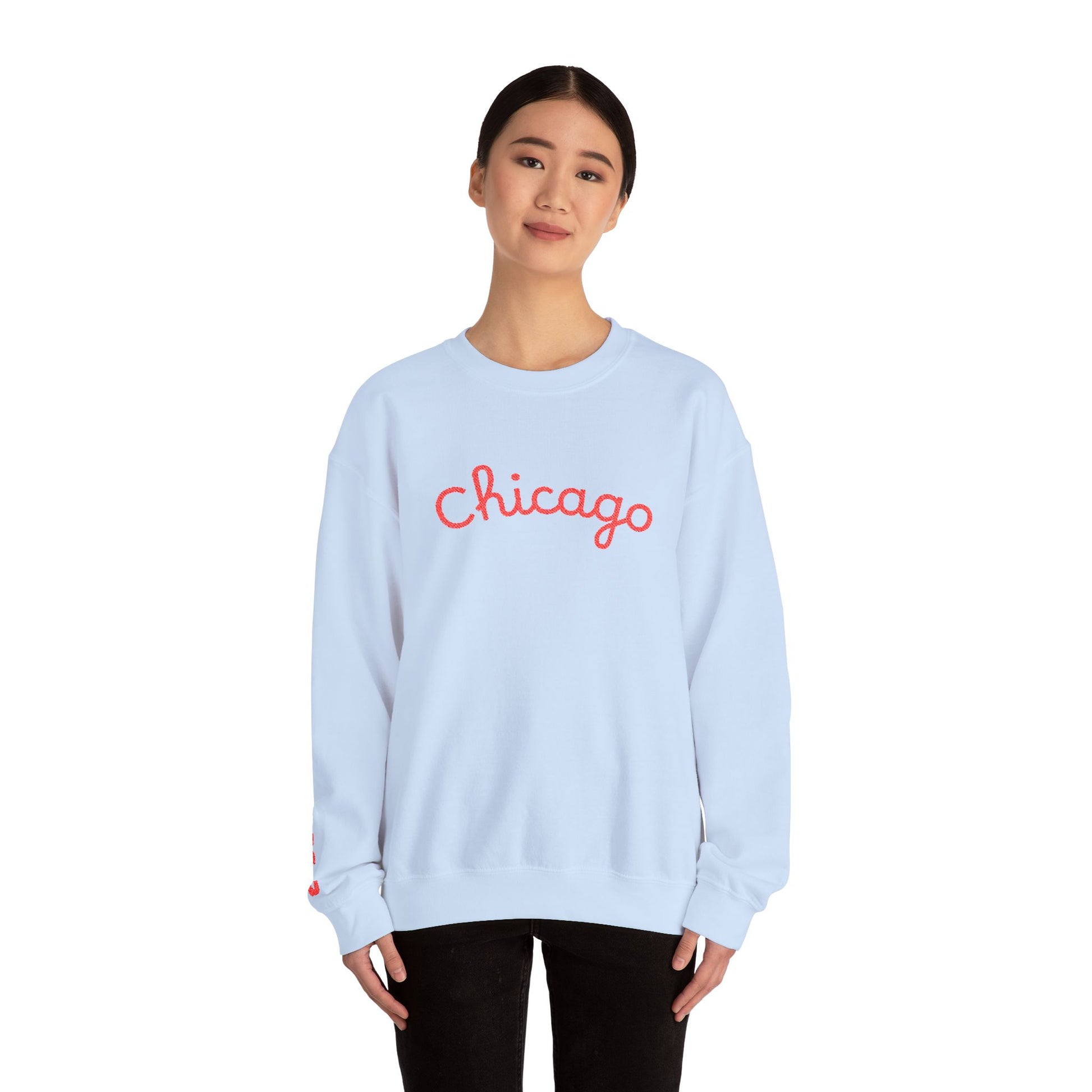 Chicago Marathon Embroidered Sweatshirt