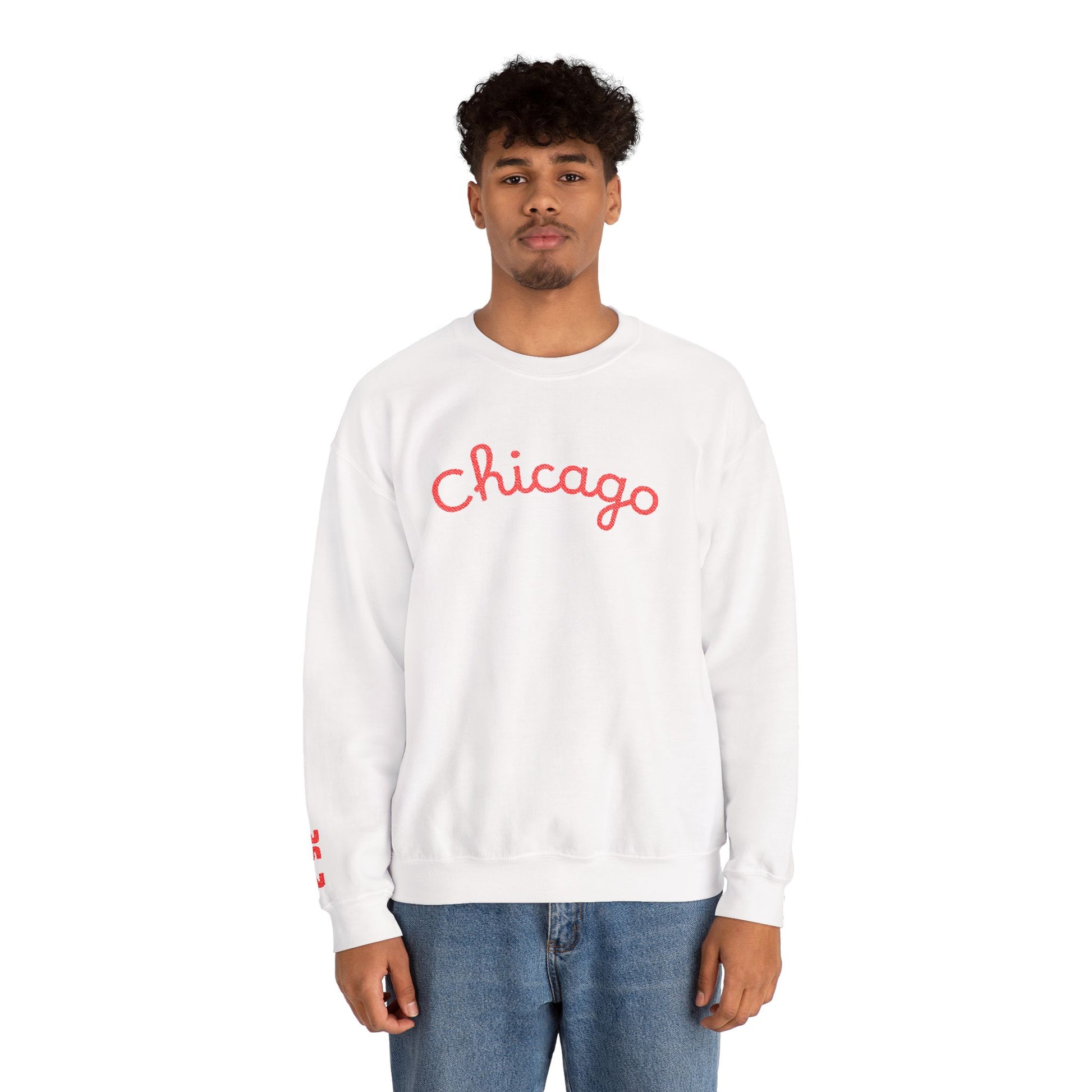 Chicago Marathon Embroidered Sweatshirt