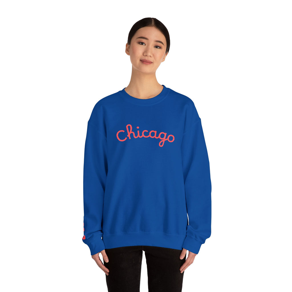 Chicago Marathon Embroidered Sweatshirt