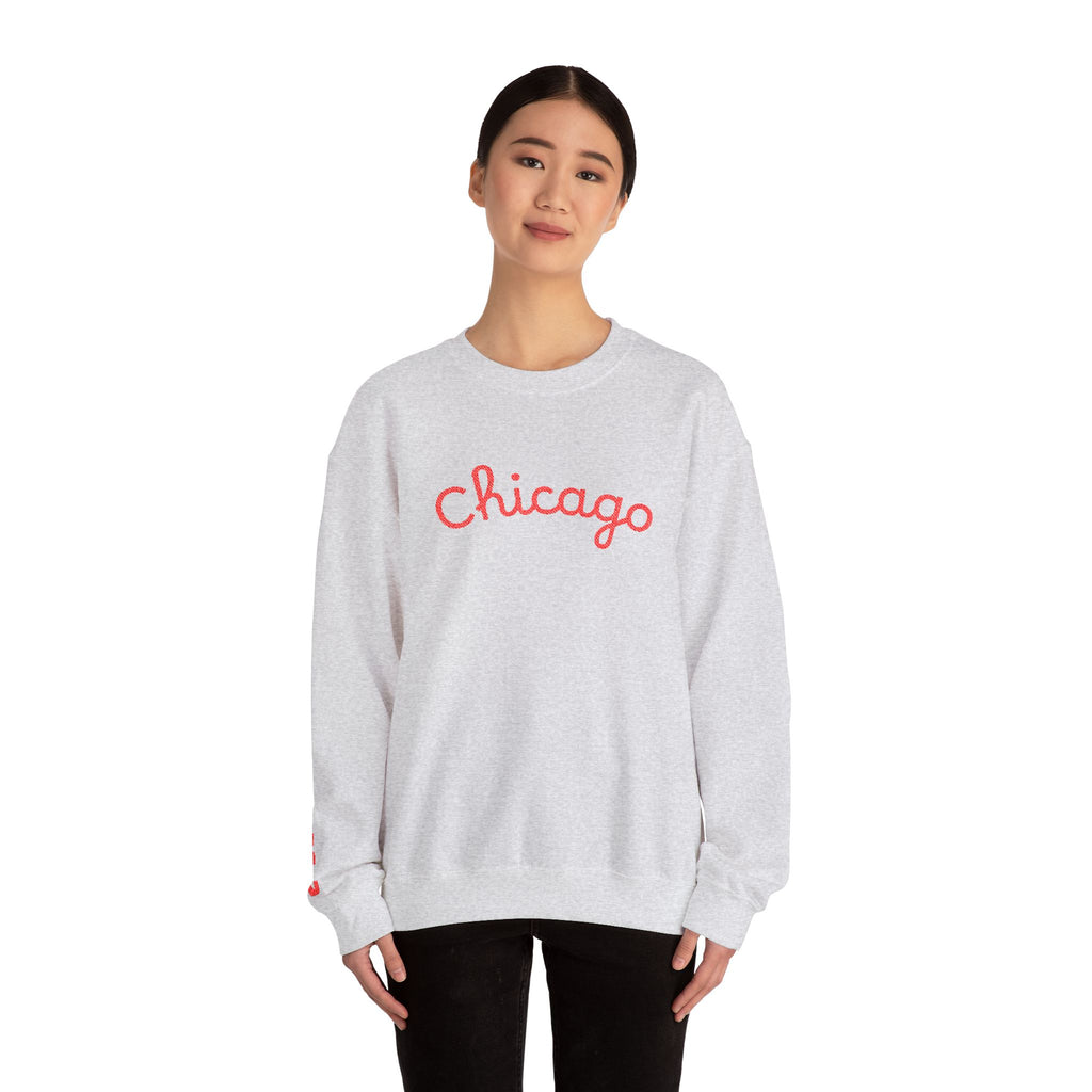 Chicago Marathon Embroidered Sweatshirt