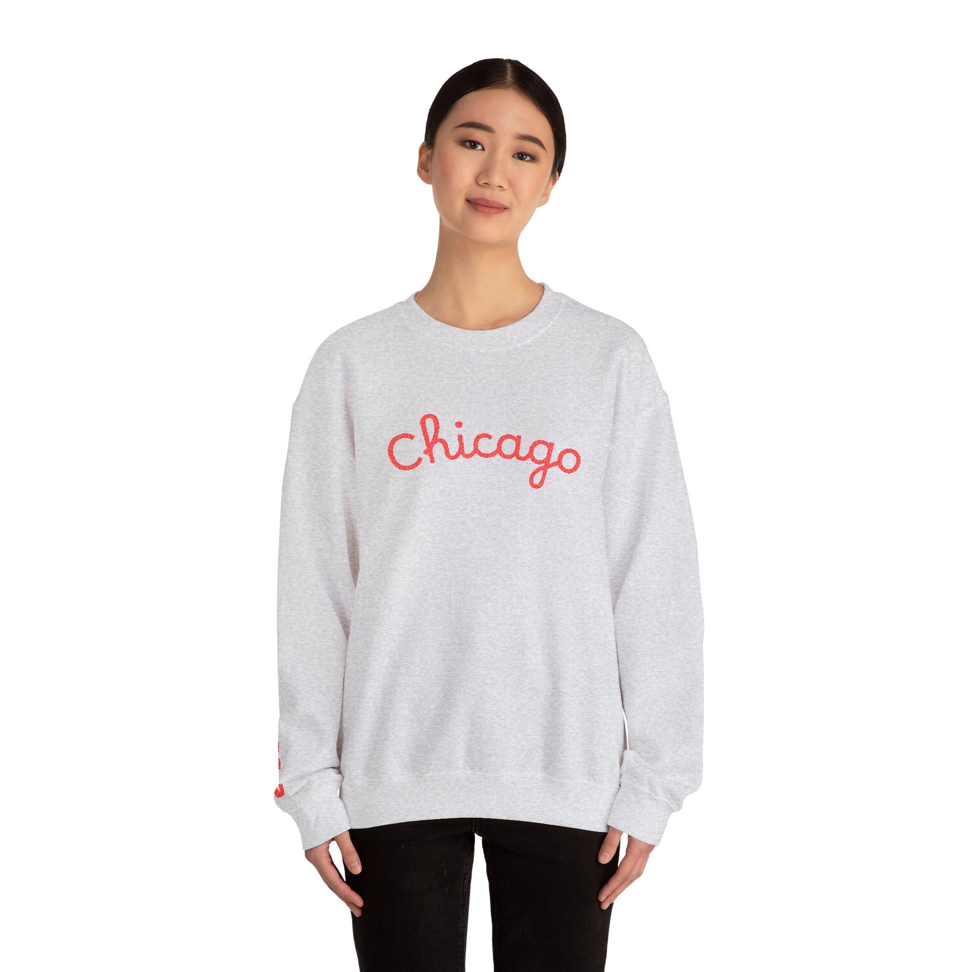 Chicago Marathon Embroidered Sweatshirt
